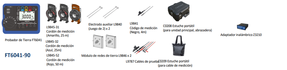 FT6041-90 PROBADOR DE TIERRA - Imagen 4