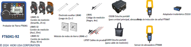 FT6041-92 PROBADOR DE TIERRA KIT - Imagen 4