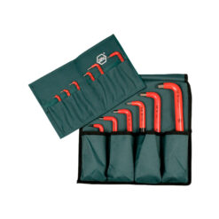 13694 SET DE 12 LLAVES ALLEN AISLADAS A 1000V EN L, 1/16" A 1/2"