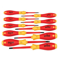 32592 Set de 10 Torx Aislados a 1000V T6 a T30